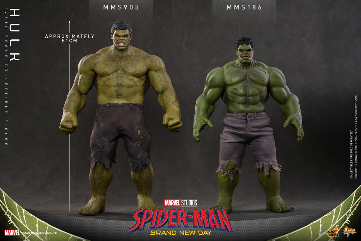 Hulk (Spider-Man: Brand New Day) 1/6 Scale Action Figure - Hot Toys