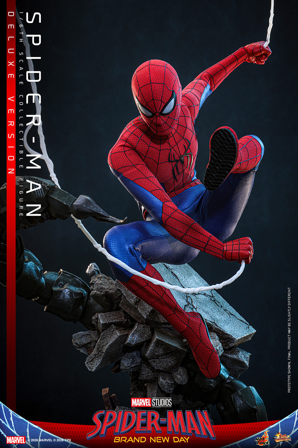 Spider-Man (Brand New Day - Deluxe Version) 1/6 Scale Action Figure - Hot Toys