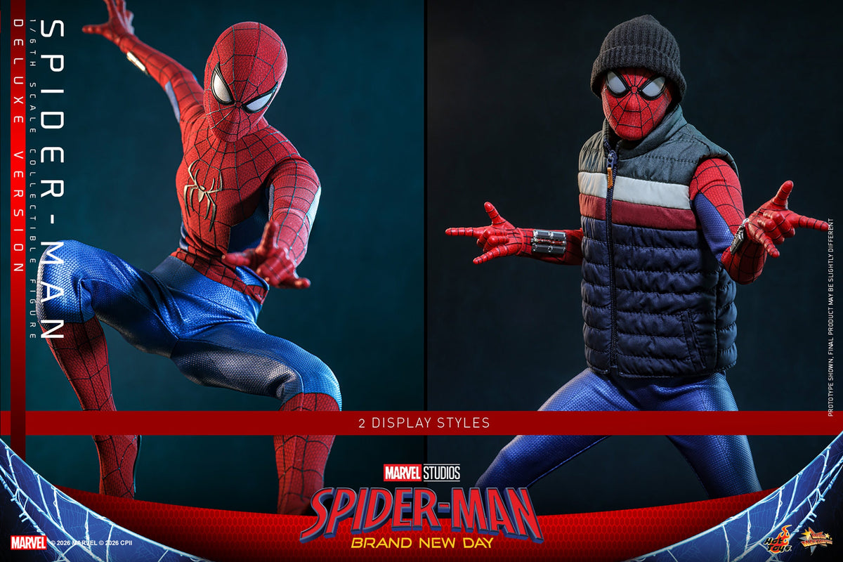 Spider-Man (Brand New Day - Deluxe Version) 1/6 Scale Action Figure - Hot Toys