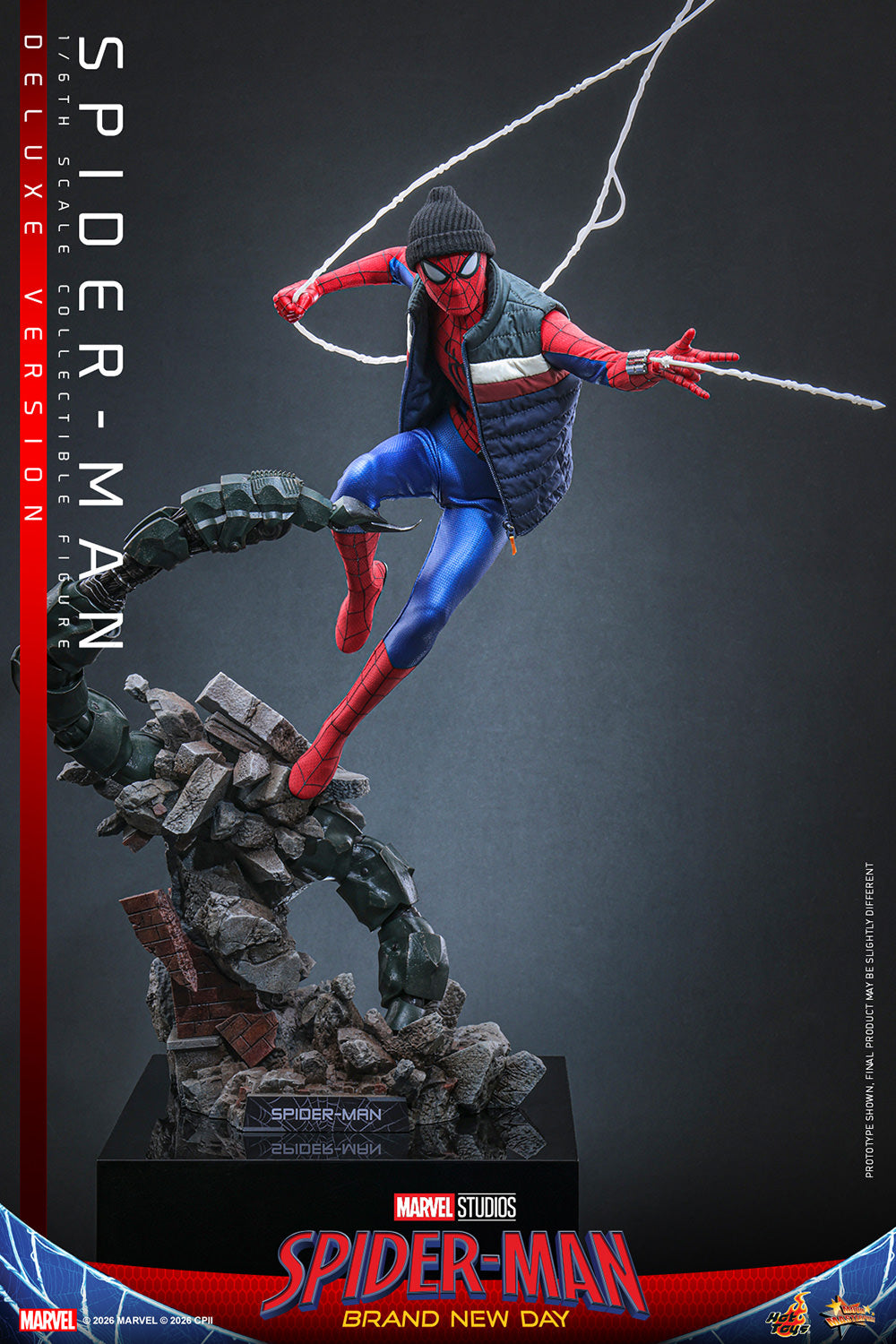 Spider-Man (Brand New Day - Deluxe Version) 1/6 Scale Action Figure - Hot Toys