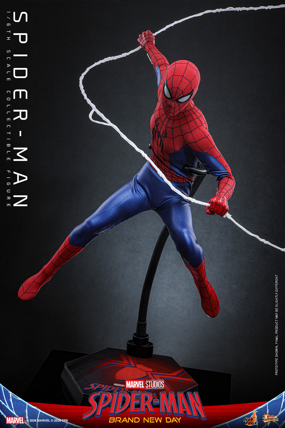 Spider-Man (Brand New Day) actiefiguur op schaal 1/6 - Hot Toys