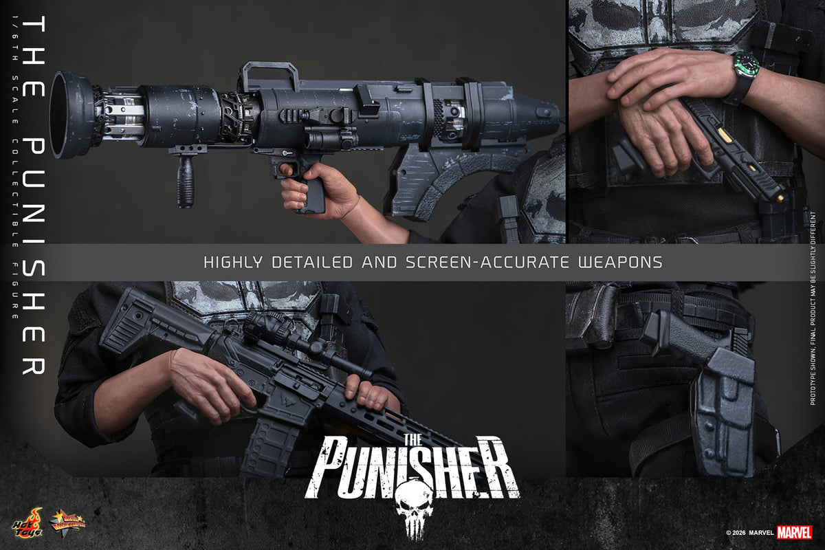 The Punisher 1/6 Scale Action Figure - Hot Toys