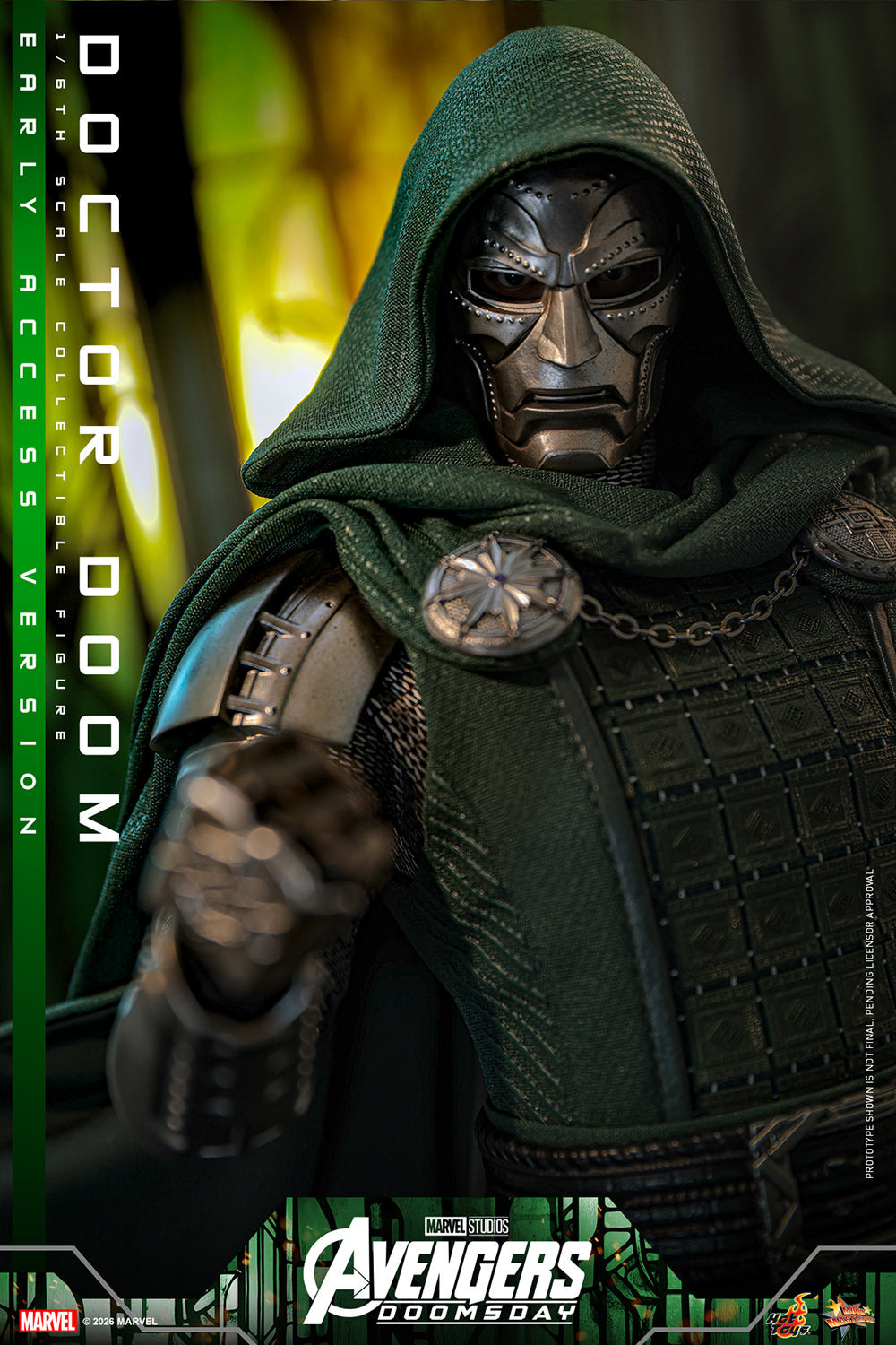 Doctor Doom (Avengers: Doomsday) Actionfigur im Maßstab 1/6 - Hot Toys