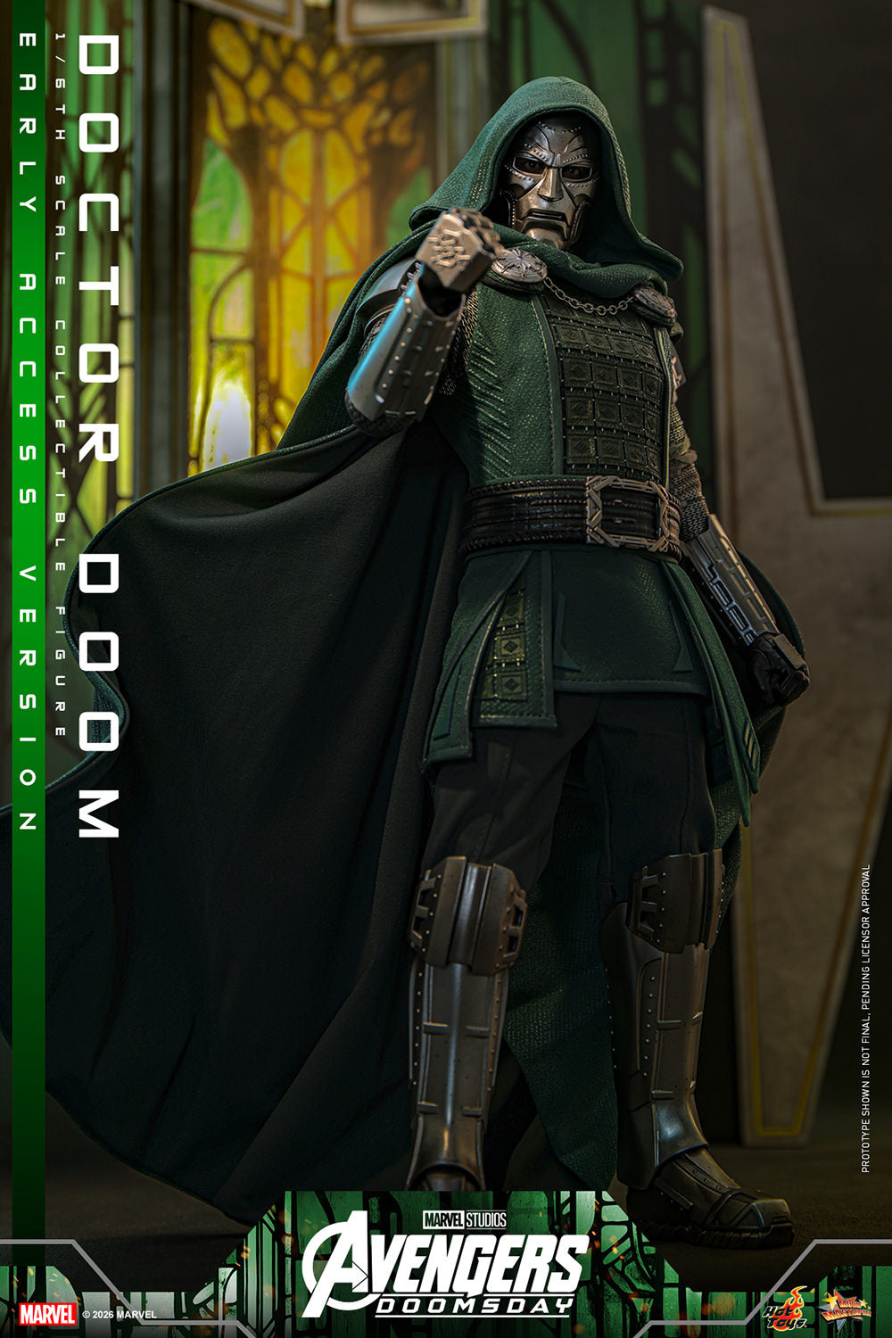 Doctor Doom (Avengers: Doomsday) 1/6 Scale Action Figure - Hot Toys