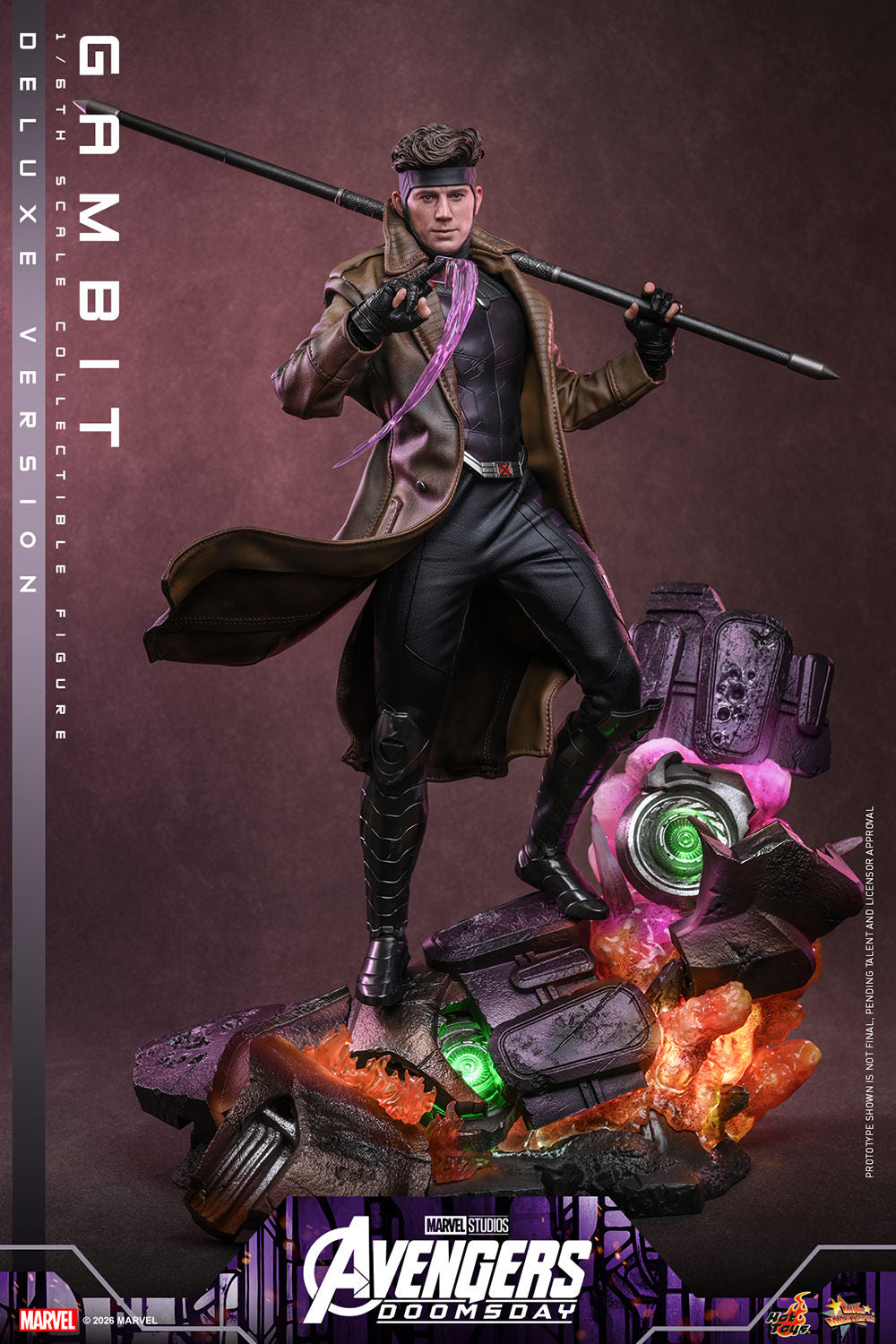 Gambit (Avengers: Doomsday - Deluxe-Version) 1/6-Skala-Actionfigur - Hot Toys