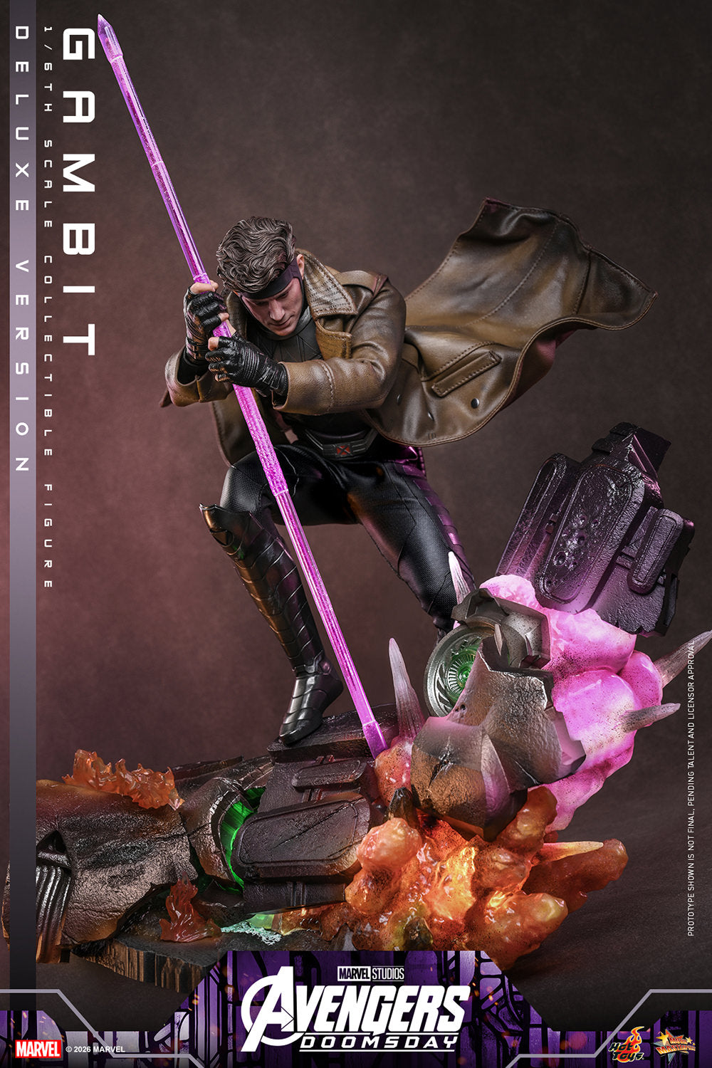 Gambit (Avengers: Doomsday - Deluxe-Version) 1/6-Skala-Actionfigur - Hot Toys
