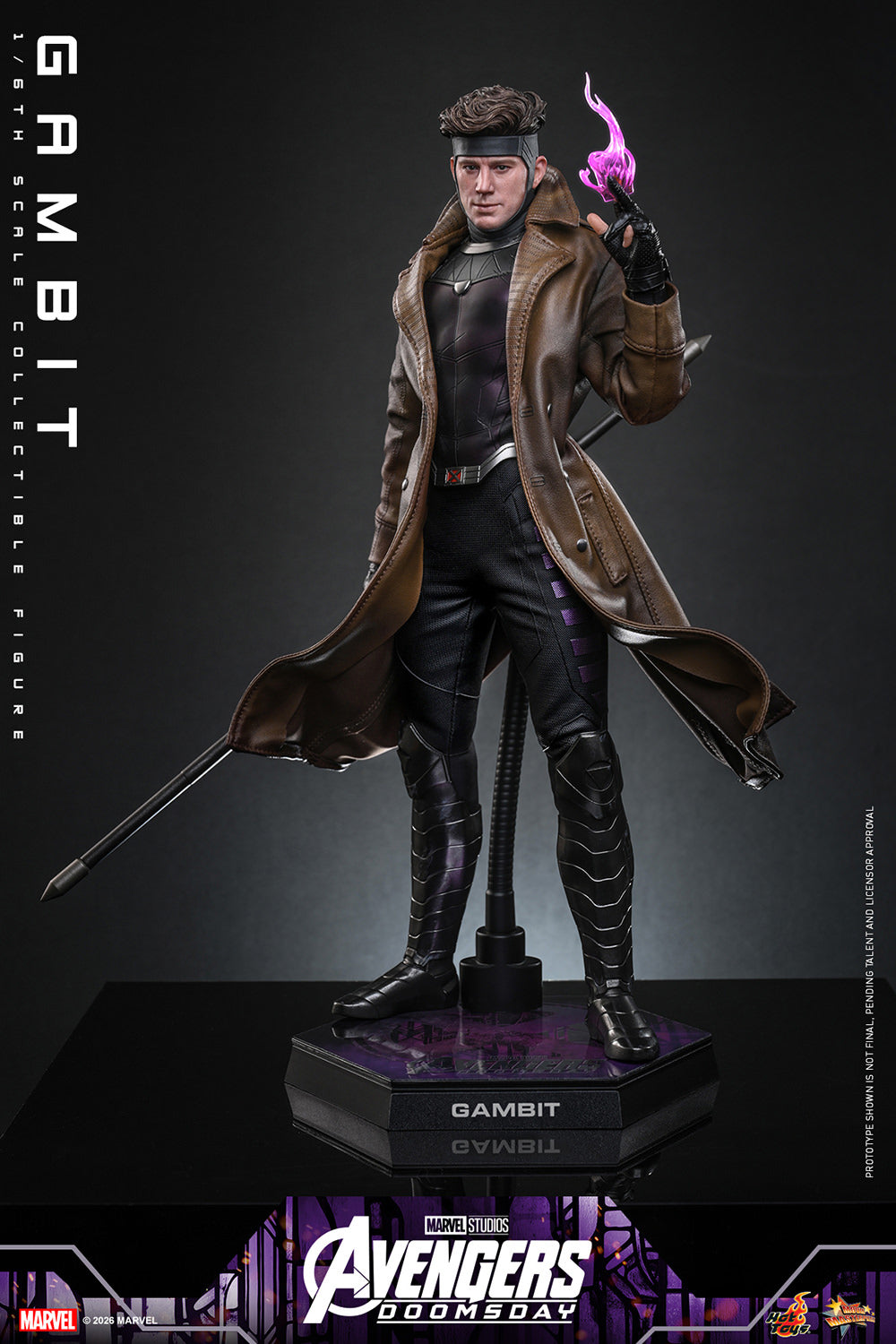 Gambit (Avengers: Doomsday) 1/6 Scale Action Figure - Hot Toys
