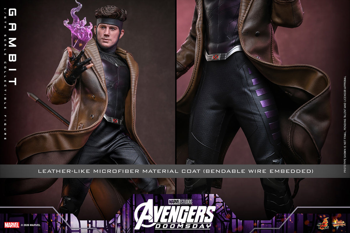 Gambit (Avengers: Doomsday) 1/6 Scale Action Figure - Hot Toys