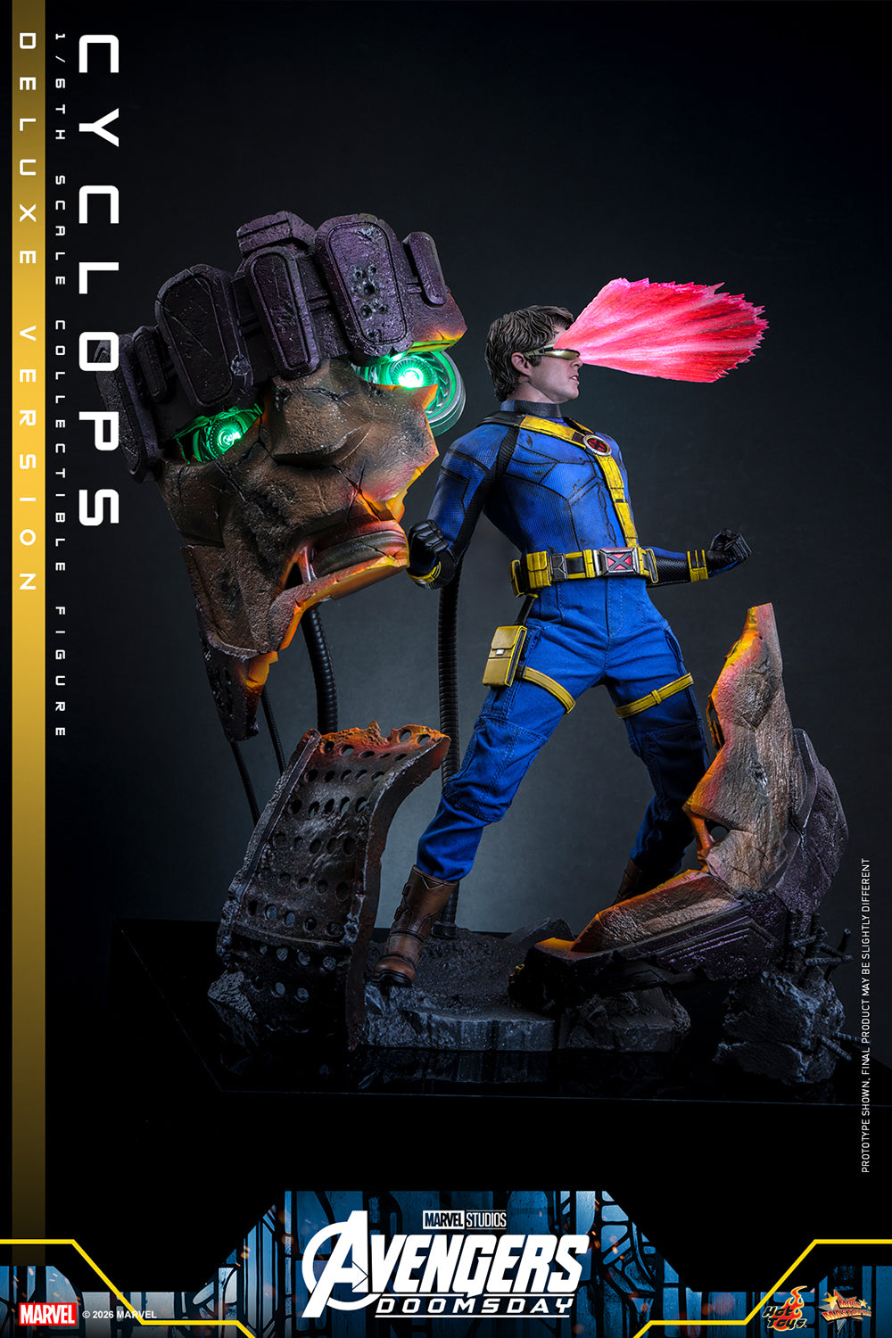 Cyclops (Avengers: Doomsday - Deluxe Version) actiefiguur op schaal 1/6 - Hot Toys