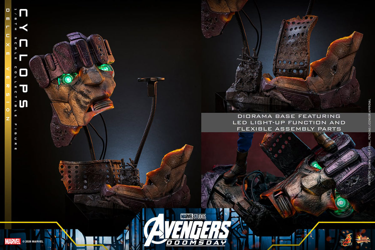 Cyclops (Avengers: Doomsday - Deluxe Version) actiefiguur op schaal 1/6 - Hot Toys