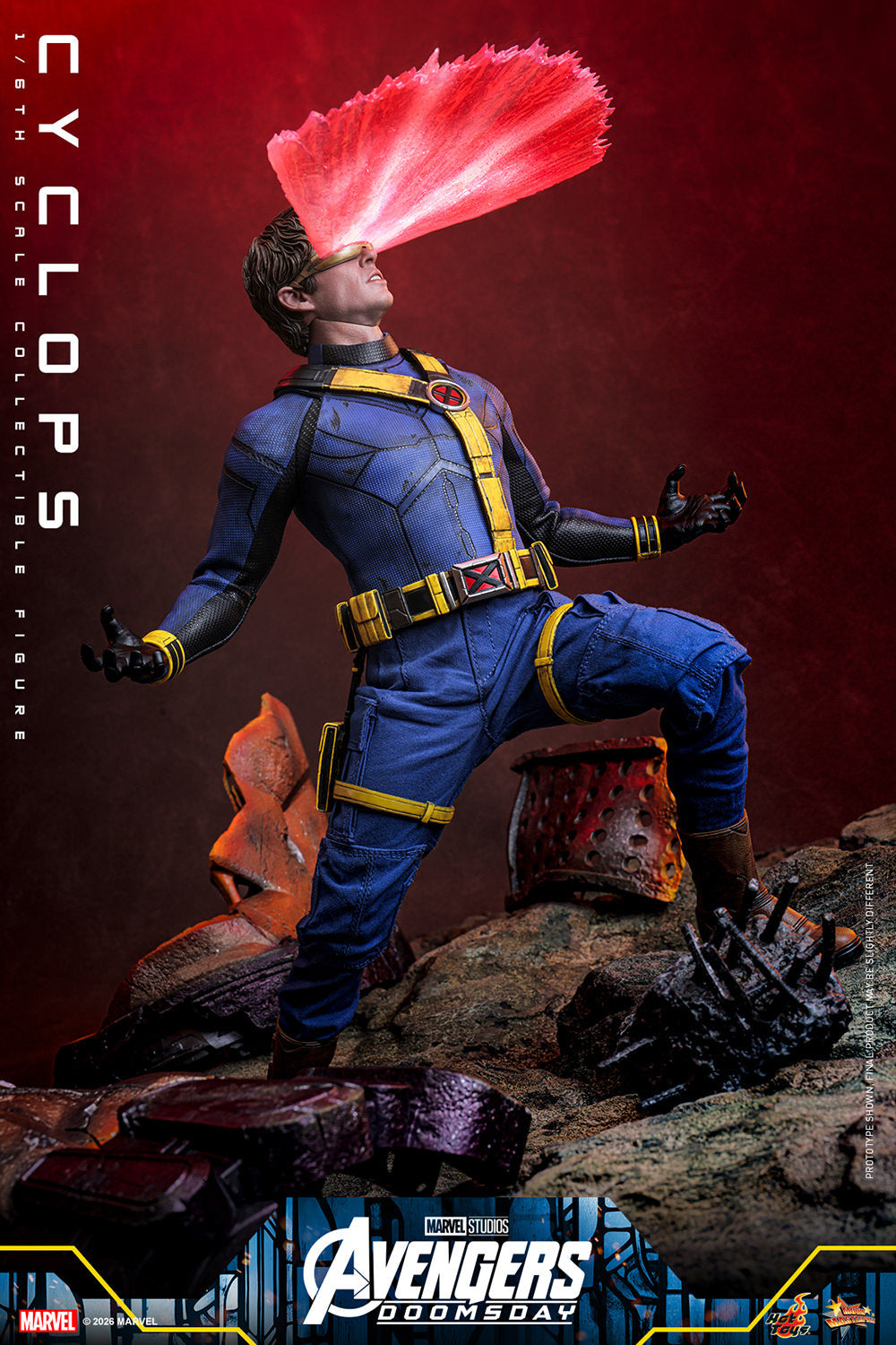 Cyclops (Avengers: Doomsday) 1/6-Skala-Actionfigur - Hot Toys
