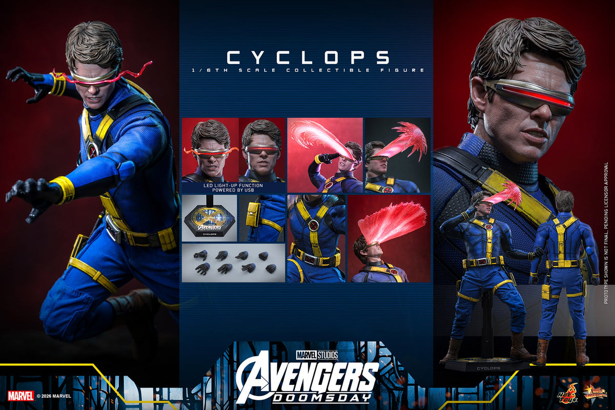 Cyclops (Avengers: Doomsday) 1/6-Skala-Actionfigur - Hot Toys