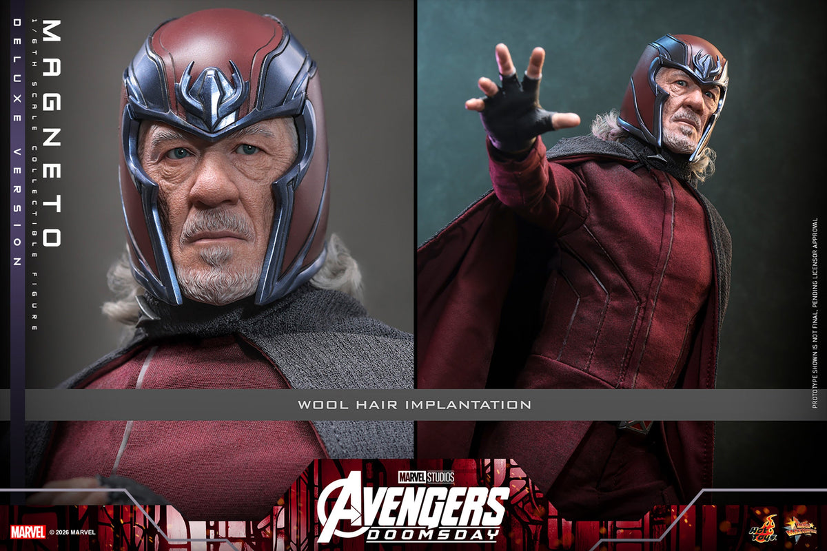 Magneto (Avengers: Doomsday - Deluxe Version) 1/6 Scale Action Figure - Hot Toys