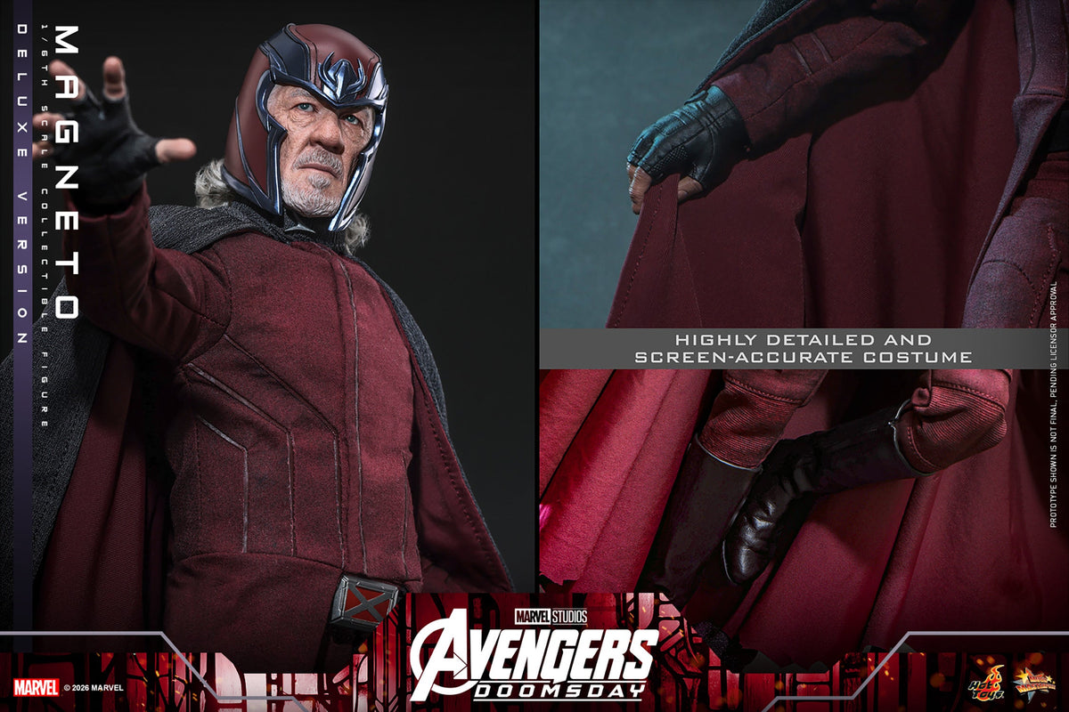 Magneto (Avengers: Doomsday - Deluxe Version) 1/6 Scale Action Figure - Hot Toys