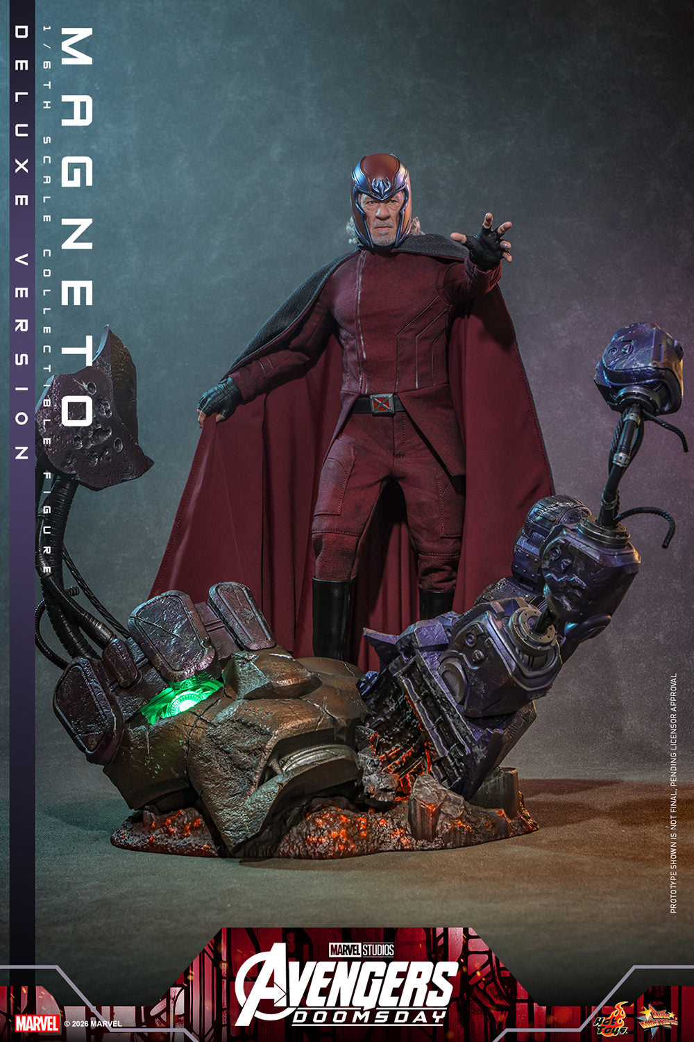 Magneto (Avengers: Doomsday - Deluxe Version) 1/6 Scale Action Figure - Hot Toys