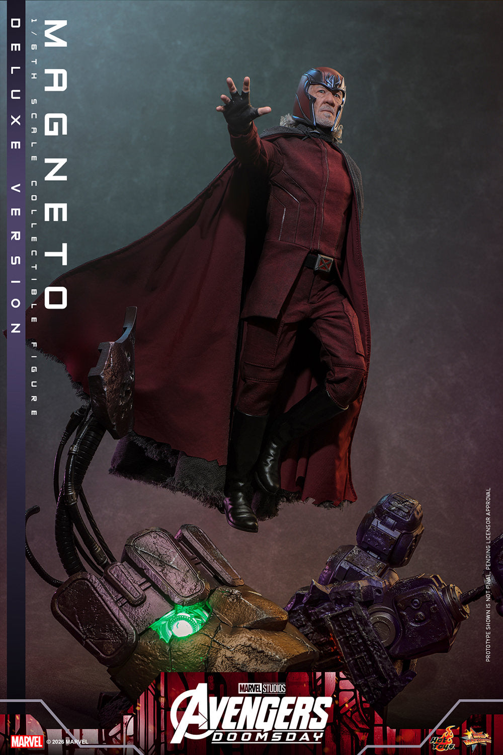 Magneto (Avengers: Doomsday - Deluxe Version) 1/6 Scale Action Figure - Hot Toys