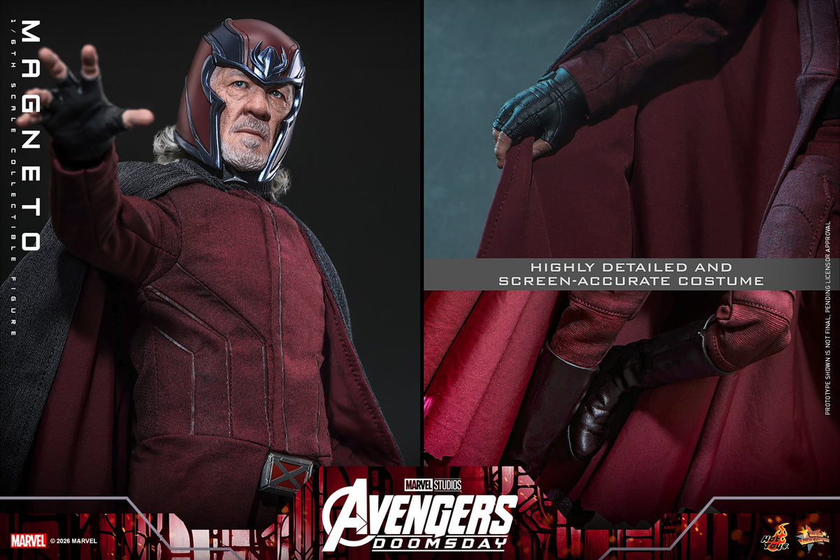 Magneto (Avengers: Doomsday) Figurine articulée à l'échelle 1/6 - Hot Toys