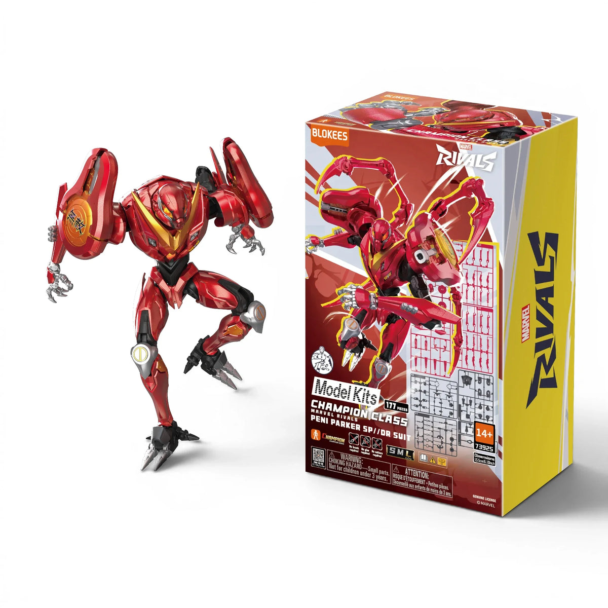 Marvel Rivals Peni Parker Articulated Model Kit - Blokees