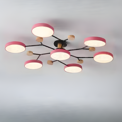 Ceiling Light Contemporary LED Flush Mount Chandelier