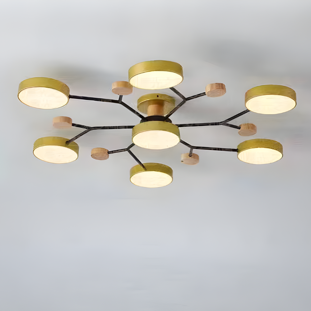 Ceiling Light Contemporary LED Flush Mount Chandelier