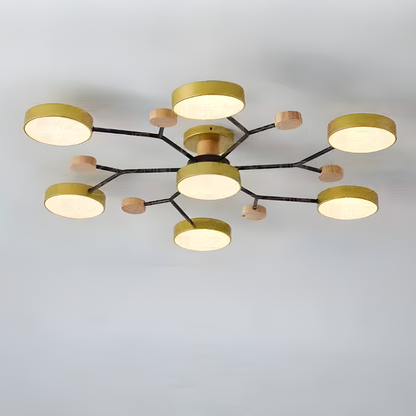 Ceiling Light Contemporary LED Flush Mount Chandelier