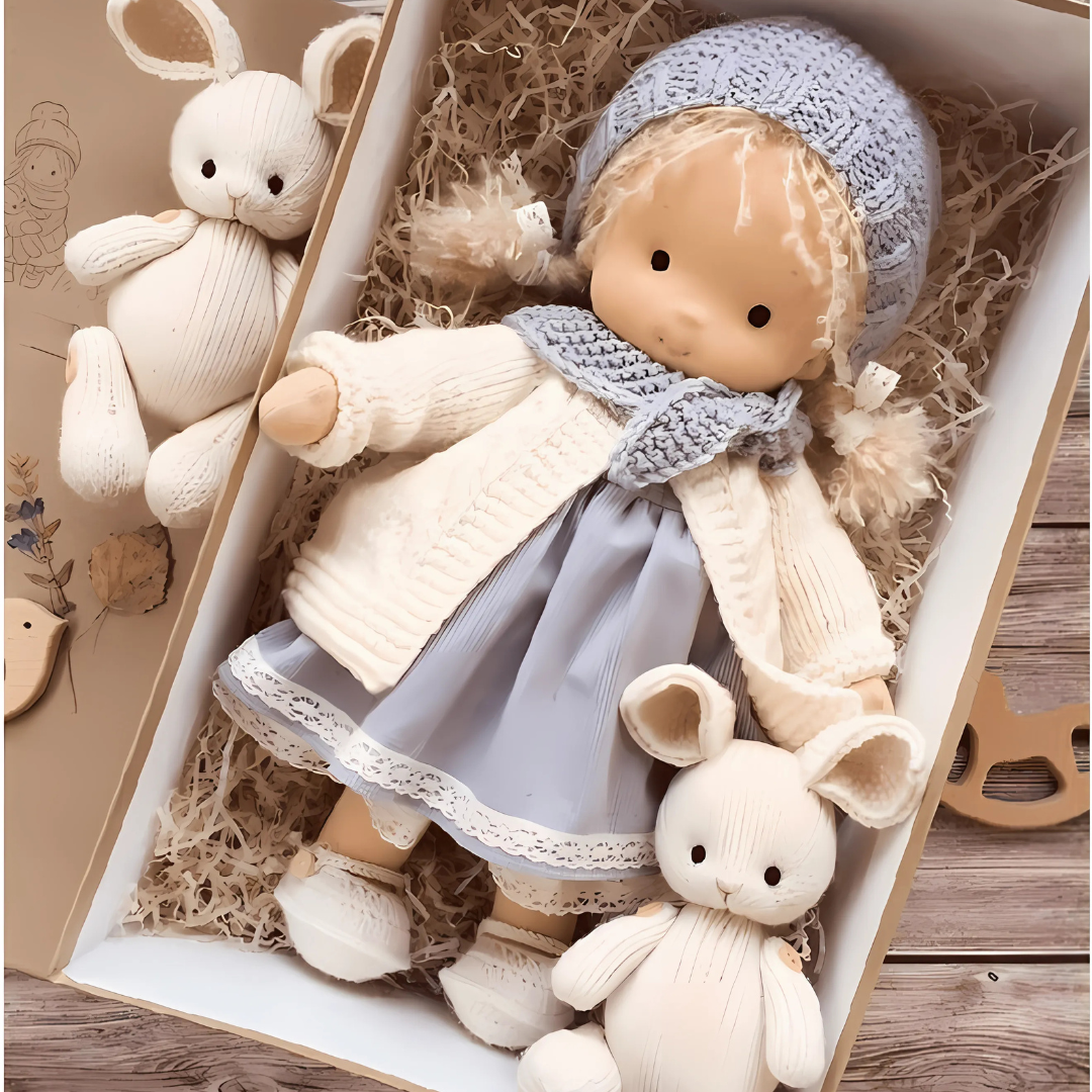 Doll Handmade Gentle Plush Waldorf Toy