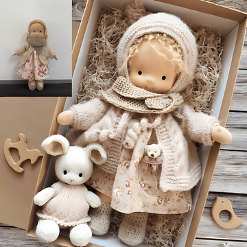 Doll Handmade Gentle Plush Waldorf Toy