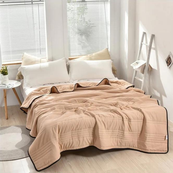 Plaid EverChill rafraîchissant pour dormeurs chauds - Tissu doux glace