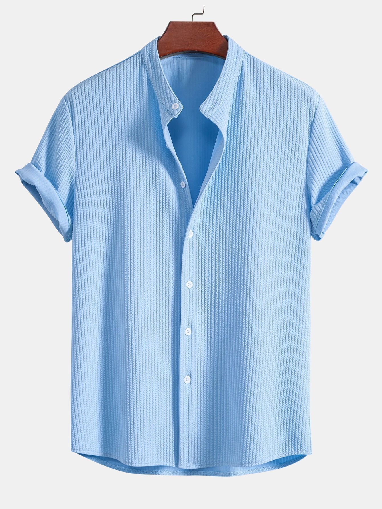 Markus | Ribbed Turtleneck Shirt with a Fitted cut