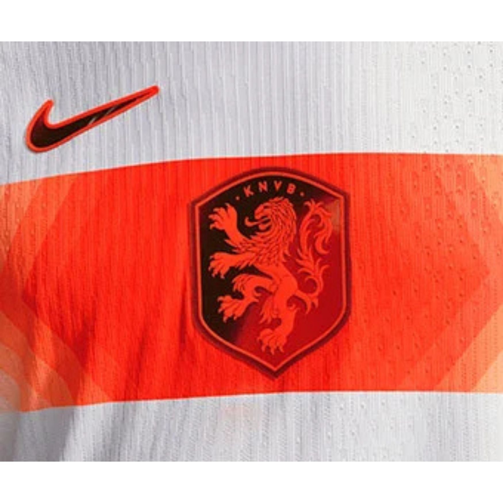 Maillot extérieur AUTHENTIQUE KNVB PAYS-BAS Homme CM 2026