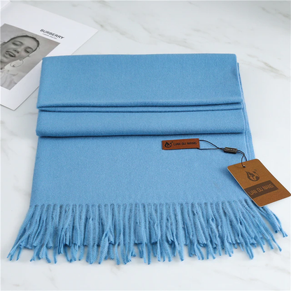 Krystal Cashmere Scarf | Warm Winter Accessory