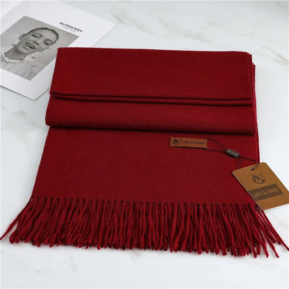 Krystal Cashmere Scarf | Warm Winter Accessory