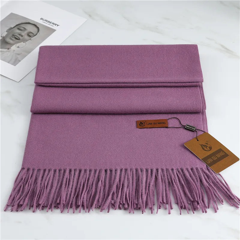 Krystal Cashmere Scarf | Warm Winter Accessory