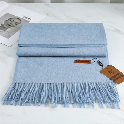 Krystal Cashmere Scarf | Warm Winter Accessory