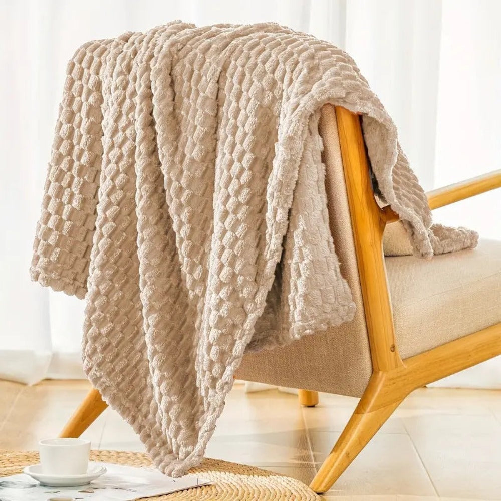 Plaid Marshmallow confortable pour chaleur douce et confort