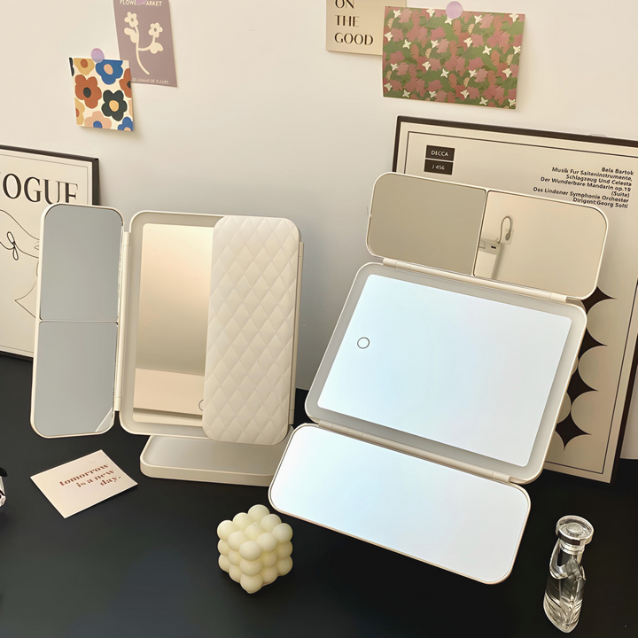 Clara | LED Makeup Mirror with Triple Lighting