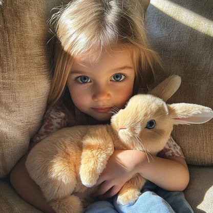 Realistic Plush Bunny | Gentle Interactive Toy