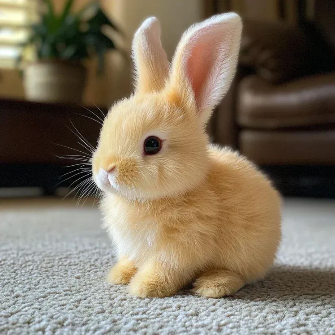 Realistic Plush Bunny | Gentle Interactive Toy