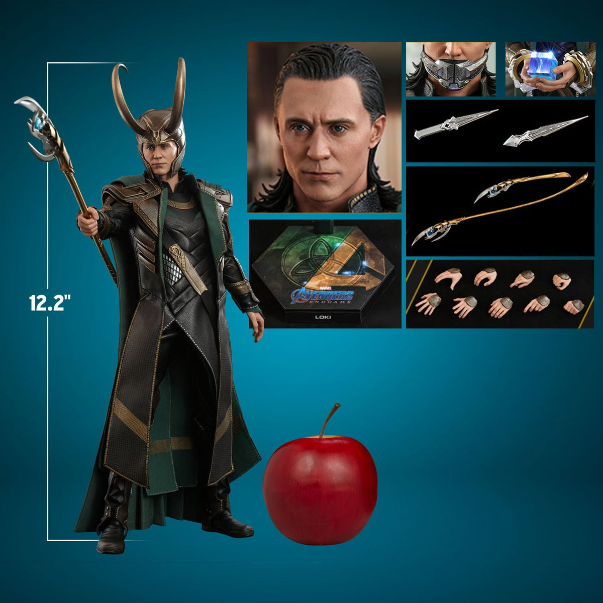 Loki, actiefiguur op schaal 1/6 - Hot Toys
