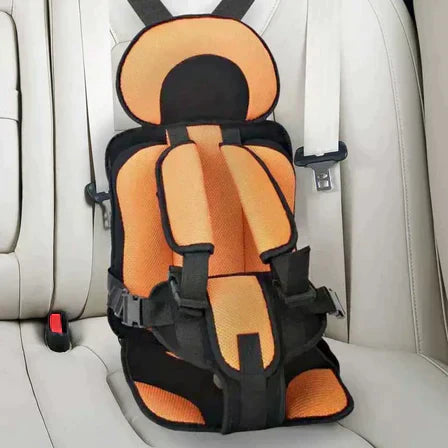 Portable Child Car Seat | Space-Saving, Padded Travel Seat