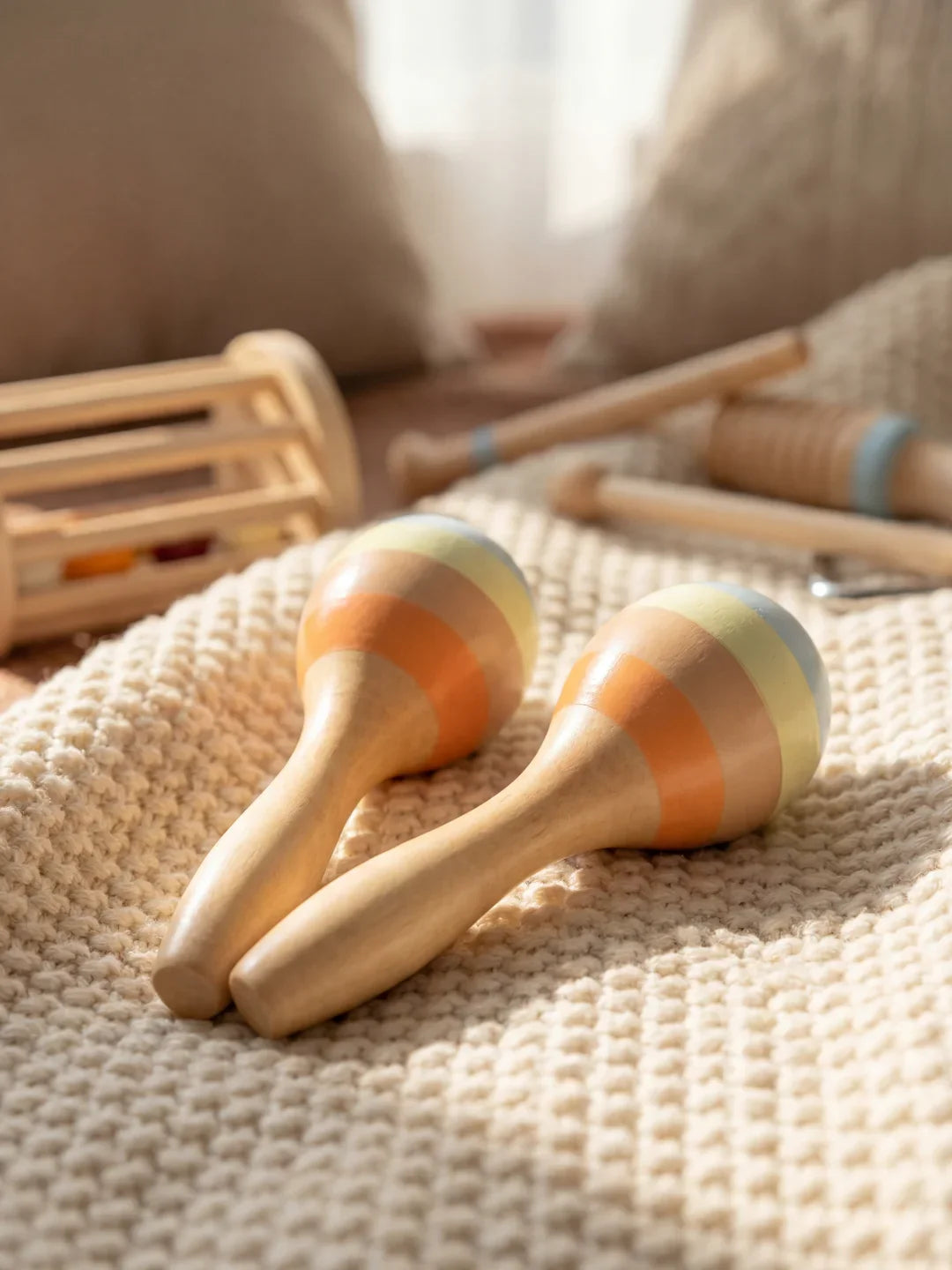 7-in-1 Wooden Musical Instrument Set