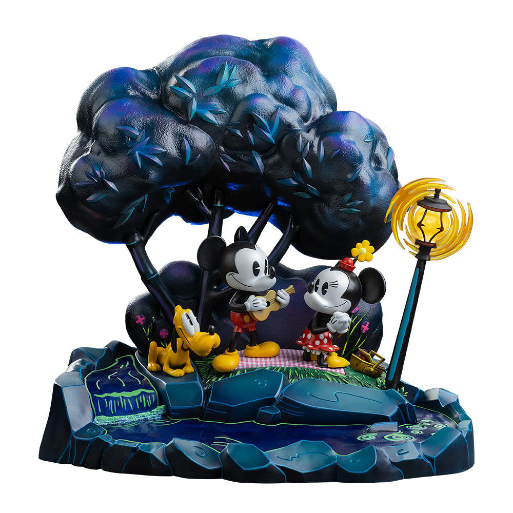 Statue de la journée de Mickey, Minnie et Pluto au parc - Disney Classics - Deluxe Art Scale 1/10 - Précommande
