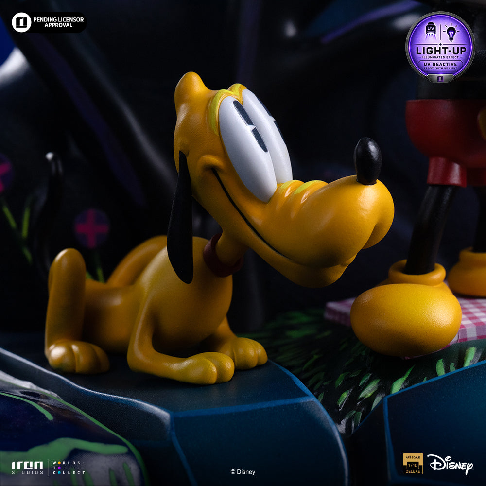 Statue de la journée de Mickey, Minnie et Pluto au parc - Disney Classics - Deluxe Art Scale 1/10 - Précommande