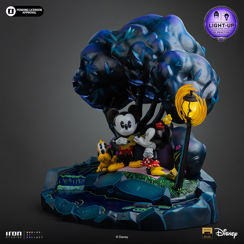 Statue de la journée de Mickey, Minnie et Pluto au parc - Disney Classics - Deluxe Art Scale 1/10 - Précommande