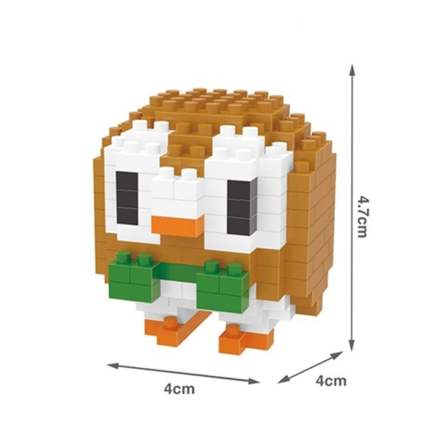 Mini Creature Building Block Set, Approximately 170 Pieces
