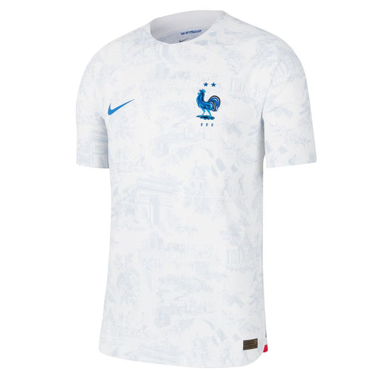 FFF FRANCE Away Jersey Kids World Cup 2022