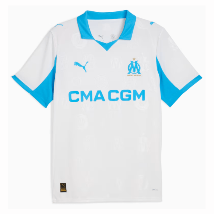 OM OLYMPIQUE MARSEILLE Home Jersey Kids 25 / 26