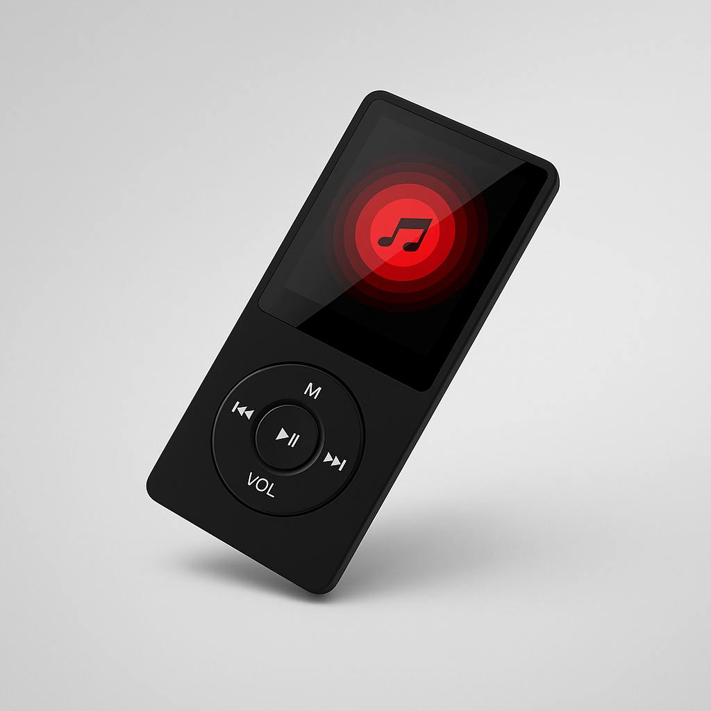 Portable MP3 Music Player - Compact Digital Audio Player