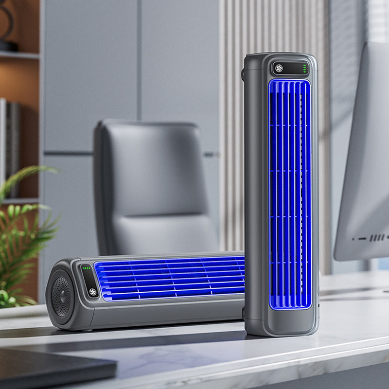 Niki Wall-Mountable Portable Air Cooler with 12-Hour Battery