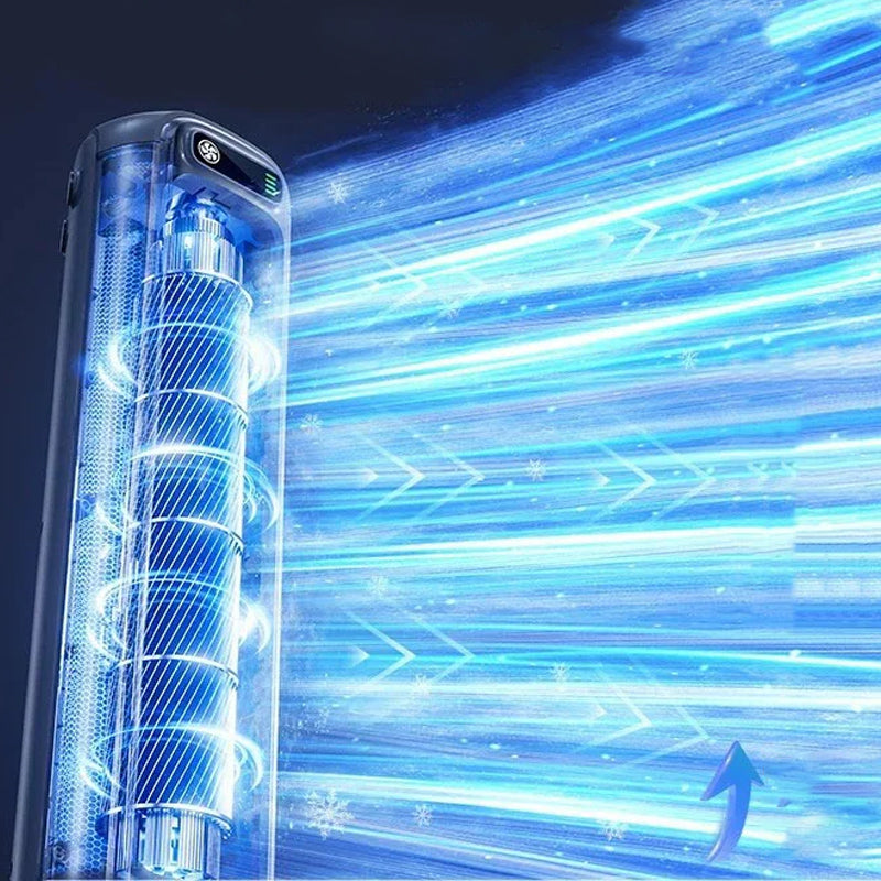 Niki Wall-Mountable Portable Air Cooler with 12-Hour Battery